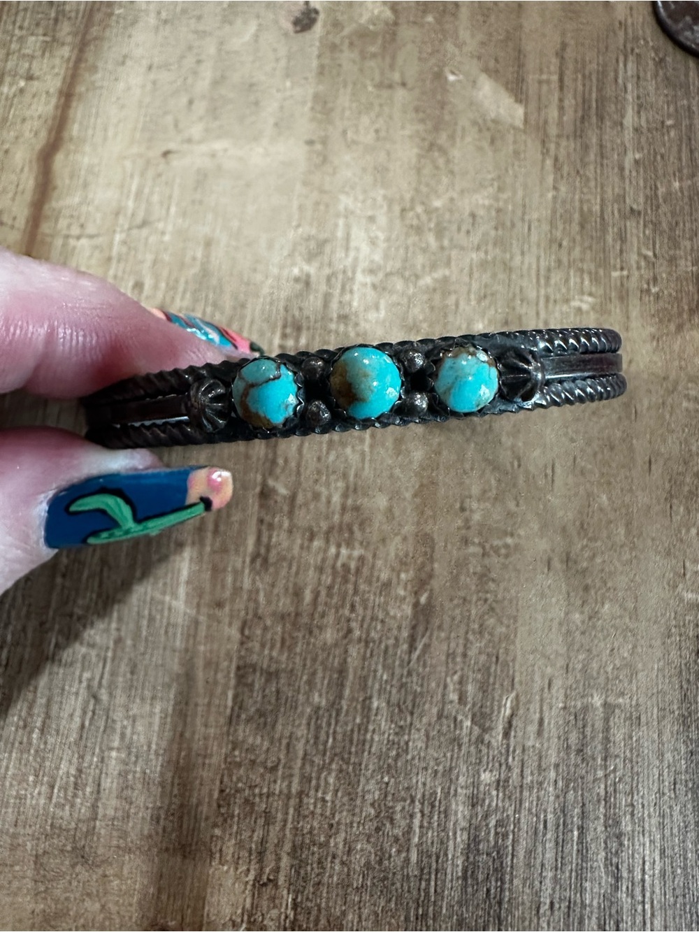 Turquoise cuff